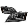 SPYDER 5085535 Projector Headlights - Sequential Turn Signal - Black