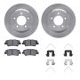 Dynamic Friction 6512-03452 Rotor Kit