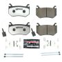 PowerStop Z26-2043 PowerStop - Z26 Performance Carbon-Fiber Ceramic Brake Pads with Hardware Kit