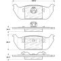 Stoptech 308.09520 Street Brake Pads