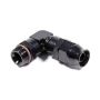 FRAGOLA FRG689708-BL Hose Fitting #8 90 Deg to #8 ORB PTFE Black