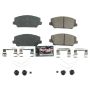 PowerStop Z23-2049 PowerStop - Z23 Daily Driver Carbon-Fiber Ceramic Brake Pads with Hardware Kit