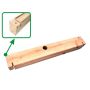 Omix Front Bumper Wood Filler 41-45 Willys MB