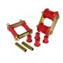 Prothane 60-74 Chrysler B & E Body HD Spring & Shackles Bushings - Red