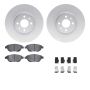 Dynamic Friction 4612-07003 Rotor Kit