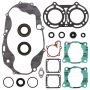 Vertex Pistons 811812 Vertex Gaskets 87-09 Yamaha YFZ350 Banshee Complete Gasket Kit w/ Oil Seals