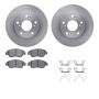 Dynamic Friction 6512-59309 Rotor Kit