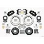Wilwood 140-12637-D Narrow Superlite 6R Front Hub Kit 12.88in Drilled 1965-1969 Mustang Drum Spindle