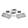 Zone Offroad 11-15 Chevy 2500/3500 HD 2in Torsion Key Lift Kit w/ ovld