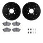 Dynamic Friction 8612-74006 Rotor Kit