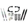 Skyjacker T4330STUB 3in Upper A-Arm Kit w/ Performance Struts & Rear Coils Black MAX Shocks