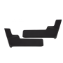 Fishbone Offroad FB13138 Quarter Panel Chip Guards FB13138