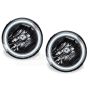 Raxiom 05-12 Ford Mustang GT LED Halo Fog Lights (Chrome)