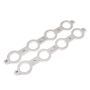 Stainless Works Chevrolet LS1/LS6 Round Port Header 304SS Exhaust Flanges 2in Primaries