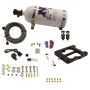 Nitrous Express 40081-10 Q-JET/HOLLEY SPREAD BORE HITMAN PLUS (50-100-150-200HP) WITH 10LB BOTTLE