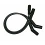 Moroso 27165 99-08 Harley-Davidson FLT/FLHT/FLHR/FLTR Suppression Core Wire Set - Black