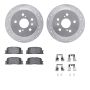 Dynamic Friction 7512-76121 Rotor Kit
