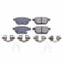 PowerStop 17-1423 PowerStop - Z17 Low-Dust Ceramic Brake Pads with Hardware