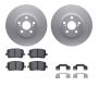 Dynamic Friction 4512-76117 Rotor Kit
