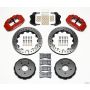 Wilwood 140-8753-DR Narrow Superlite 6R Front Hat Kit 13.06in Drilled Red 2004-2006 Pontiac GTO