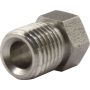 ALLSTAR PERFORMANCE ALL50111 Inverted Flare Nut 10pk 3/8-24 for 3/16 Line S/S