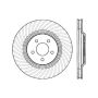 Stoptech 127.61044L Slotted & Drilled Sport Brake Rotor