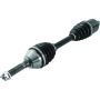 QuadBoss 609388 2005 Polaris Scrambler 400 4x4 Front Left Replacement Axle