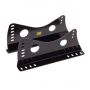 OMP RACING, INC. OMPHC0-0731-B01 Tall Seat Brackets Black