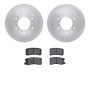 Dynamic Friction 6502-72287 Rotor Kit