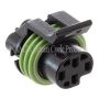 NAMZ ND-12065298 1999+ V-Twin Road Glide/Ultra Models Delphi OEM Oil Pressure Switch Connector (HD 72400-99)
