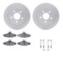 Dynamic Friction 4512-47067 Rotor Kit