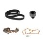 CONTITECH TB249LK4 Timing Belt Kit With Water Pump - Pro Series