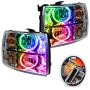 Oracle Lighting 7007-330 SMD Pre-Assembled Headlights, Round Style, ColorSHIFT