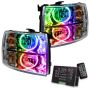 Oracle Lighting 7007-333 SMD Pre-Assembled Headlights, Round Style, ColorSHIFT(tm) 2.0