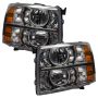 Oracle Lighting 7007-334 SMD Pre-Assembled Headlights, Round Style, ColorSHIFT(tm) - No Controller