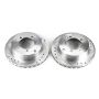 PowerStop JBR584XPR PowerStop Evolution Performance Drilled, Slotted & Plated Brake Rotor Pair