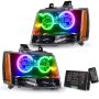 Oracle Lighting 7010-333 SMD Pre-Assembled Headlights, ColorSHIFT(tm) 2.0