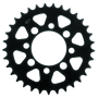 BikeMaster 965020 Suzuki Rear Steel Sprocket 420 33T - Black