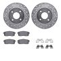 Dynamic Friction 7512-67059 Rotor Kit