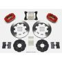 Wilwood 140-6163-R Forged Dynalite Front Hat Kit 12.19in Red 94-01 Honda/Acura w/262mm Disc