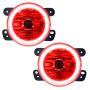 Oracle Lighting 7029-003 SMD Fog Lights, Chrome, Red