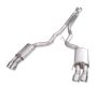 Stainless Works M18CBXPC 18+ Ford Mustang GT Redline X-Pipe Performance Connect Cat-Back Exhaust