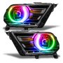 Oracle Lighting 7050-334 SMD Pre-Assembled Headlights, Non-HID, ColorSHIFT(tm) - No Controller