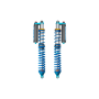 King Shocks 25700-353A King 2024 Maverick R Front 2.5in Internal Bypass Piggyback Coilover w/Finned Res. w/Adj. Req Cutting