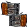 Oracle Lighting 7054-001 SMD Pre-Assembled Headlights, Square Ring Design, White