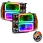 Oracle Lighting 7054-330 SMD Pre-Assembled Headlights, Square Ring Design, ColorSHIFT
