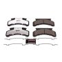 PowerStop Z36-224 PowerStop - Z36 Truck and SUV Carbon-Fiber Ceramic Brake Pads with Hardware Kit