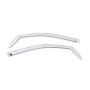 Putco 480244 2020 Chevy Silv/Sierra HD 2500/3500 Crew/Dbl Cab (Front Only) Element Chrome Window Visors