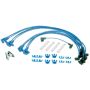 Moroso 72792 Mopar Ignition Wire Dress-Up Kit - Blue Max - Spiral Core