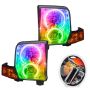 Oracle Lighting 7063-330 SMD Pre-Assembled Headlights, ColorSHIFT